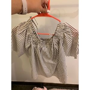 Francesca’s off the shoulder top